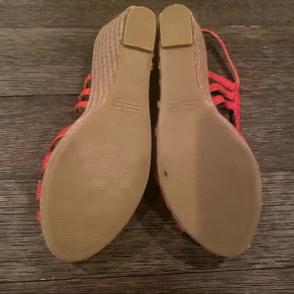 🆕 Ann Taylor Espadrille Wedge Sandals Sz 7 M - Picture 7 of 8